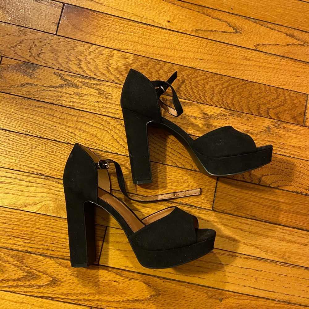 Black heels